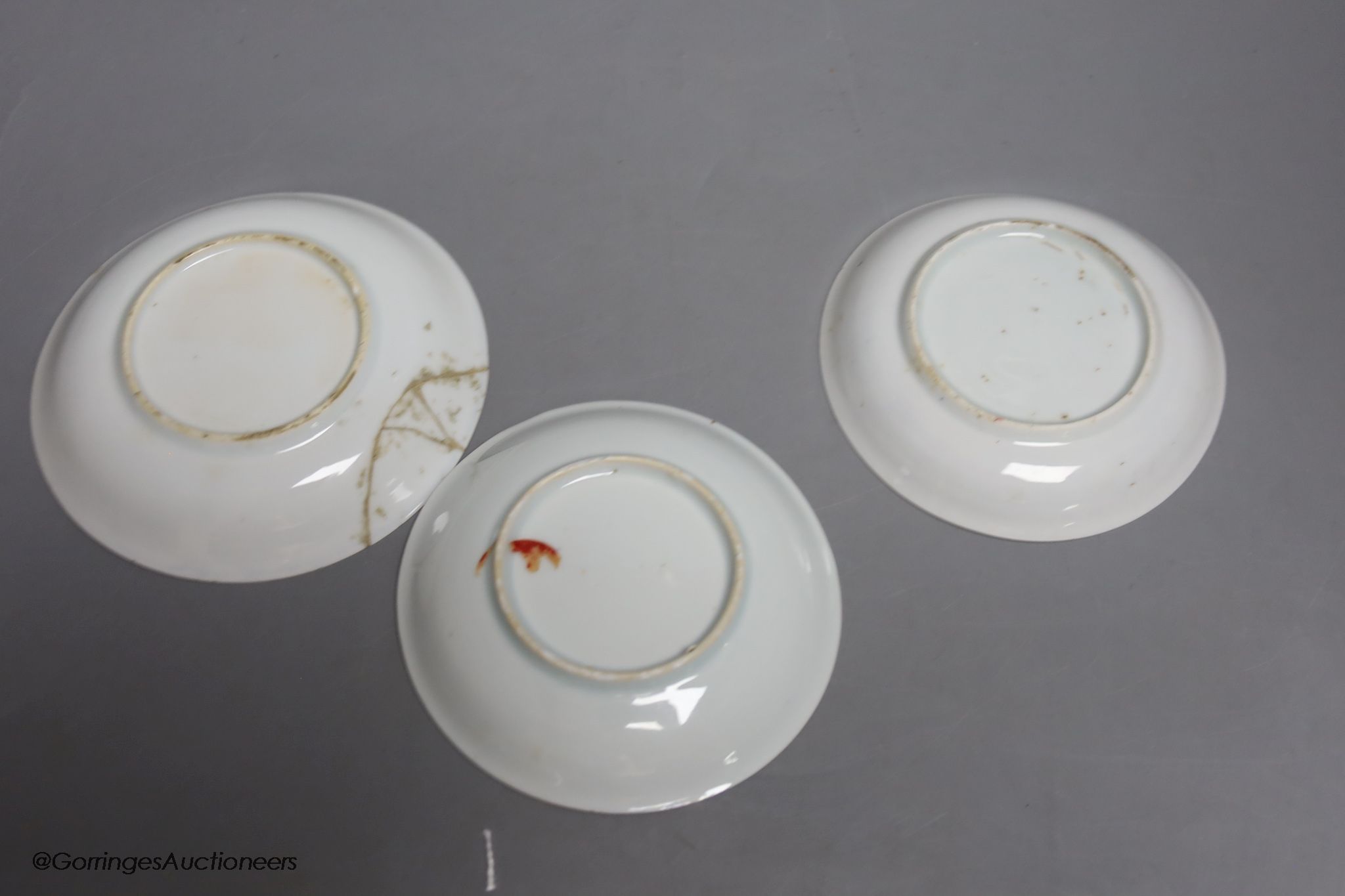 A small collection of 18th century Chinese porcelain